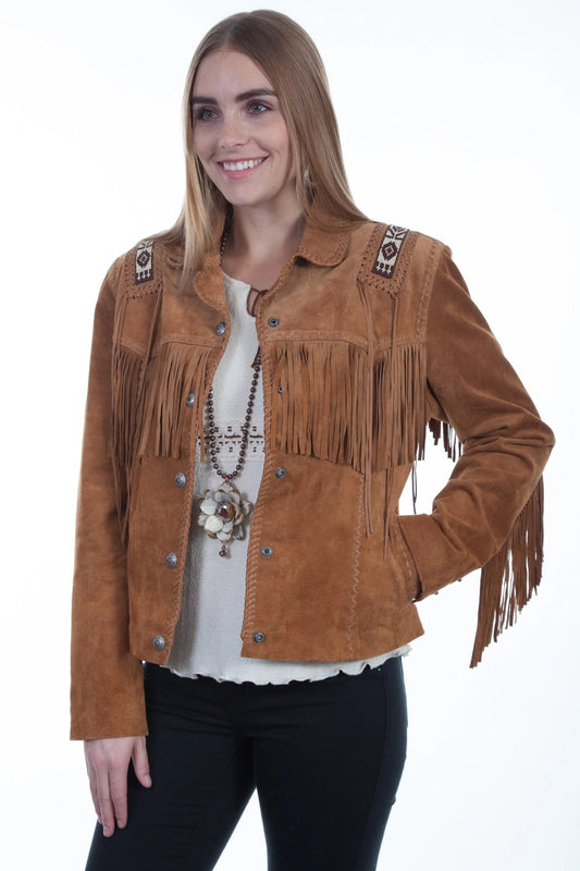 Bourbon Boar Suede Laced Jacket