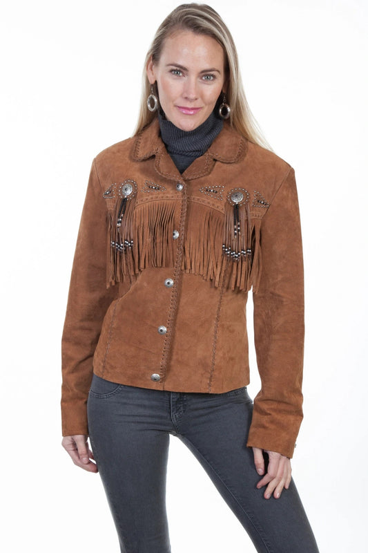 Women Suede Jacket