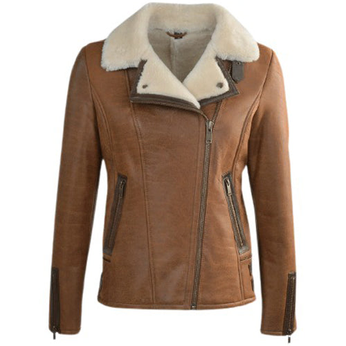 B3 Fur Sheepskin Bomber Jacket