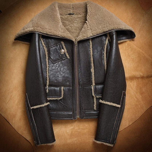 Sheepskin B-3 Bomber Jacket