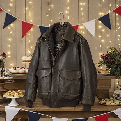 100 Mission A-2 Pilot’s Leather Jacket