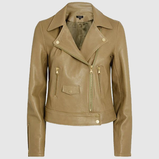 Leather Biker Jacket Women