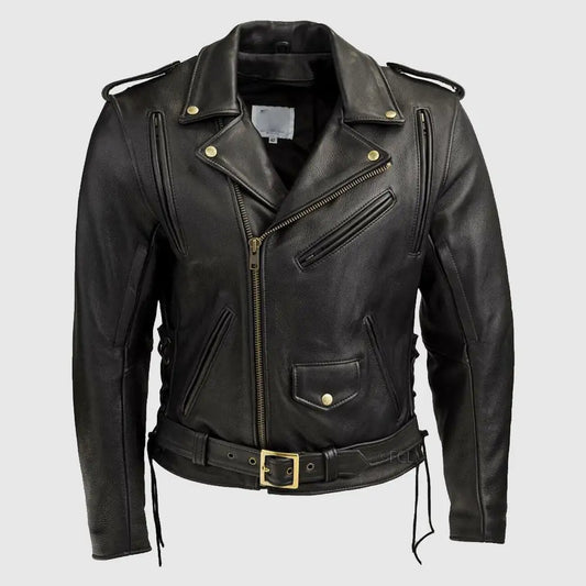 Men's Classic Motorcycle Jacket