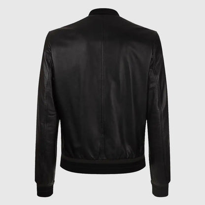 Leather Lambskin Bomber Jacket of Dolce & Gabbana