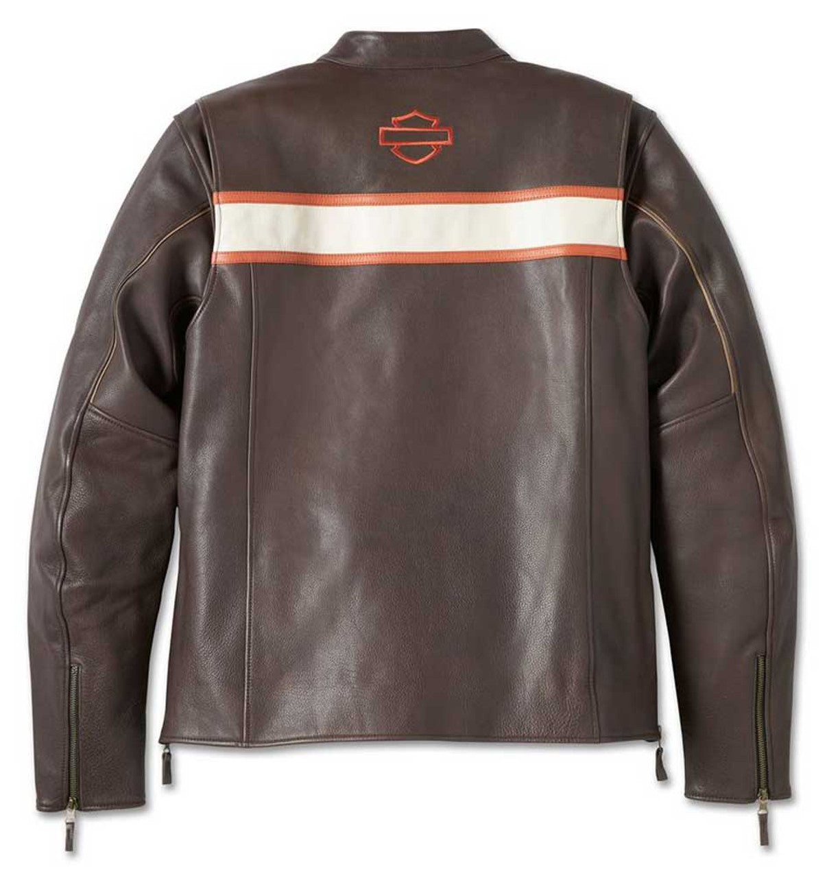 Harley-Davidson Men's Victory Lane II Leather Jacket - Java Brown