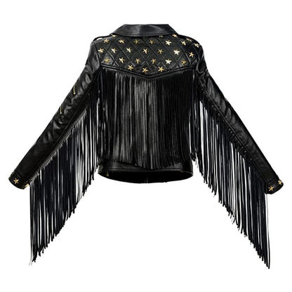 SX Spring Autumn Women Leather Jacket Short Biker Leather Jacket