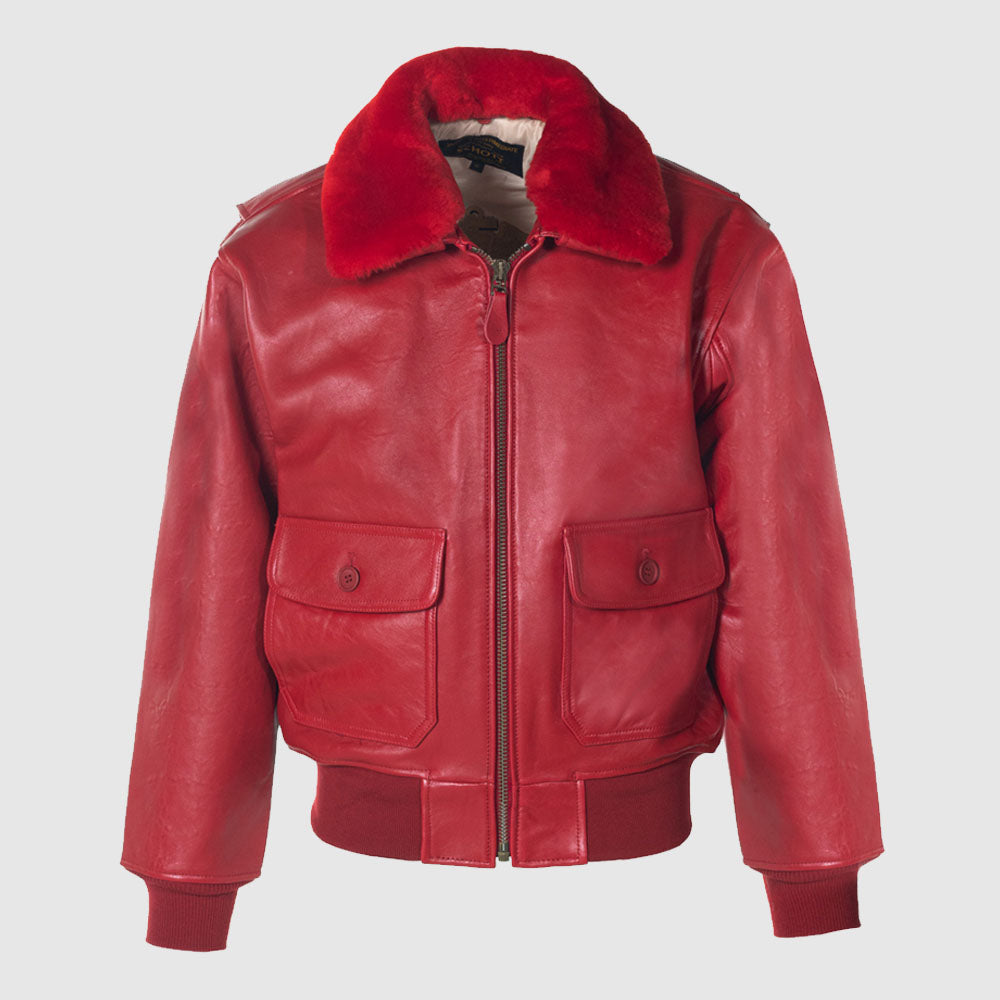 Men’s Lambskin Wings of Gold G-1 Flight Jacket