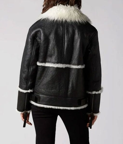 Landry Black Aviator Jacket