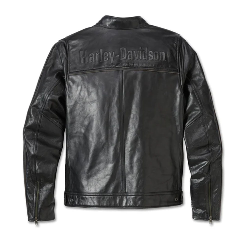 Men's Harley-Davidson Layering System Café Racer Leather Jacket