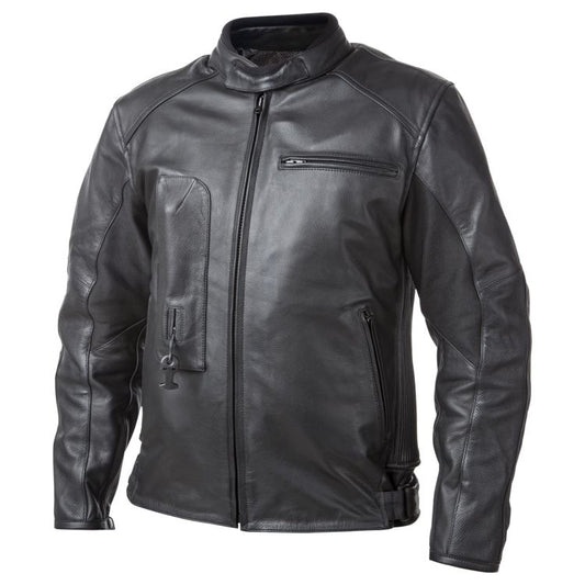 Helite Leather Airbag Leather Motorcycle Jacket