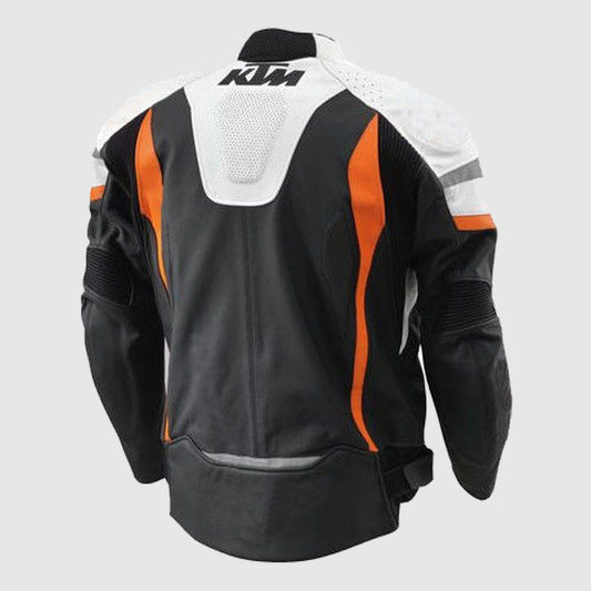 KTM Motegi MotoGP Leather Jacket Biker Leather Jacket