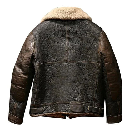 Mens Dark Brown Airforce A 2 Military Flight Bomber Leather Jacket