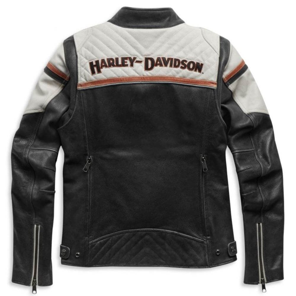 Harley-Davidson Women's Triple Vent Miss Enthusiast II Leather Jacket