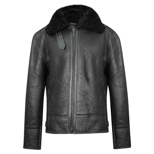Mens B3 Aviator Pilot Sheepskin Jacket