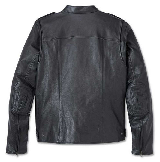 Harley-Davidson Men's Layering System Captains Leather Jacket - Black