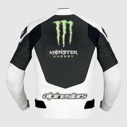 Alpinestars Monster Energy Leather Motorcycle Jacket