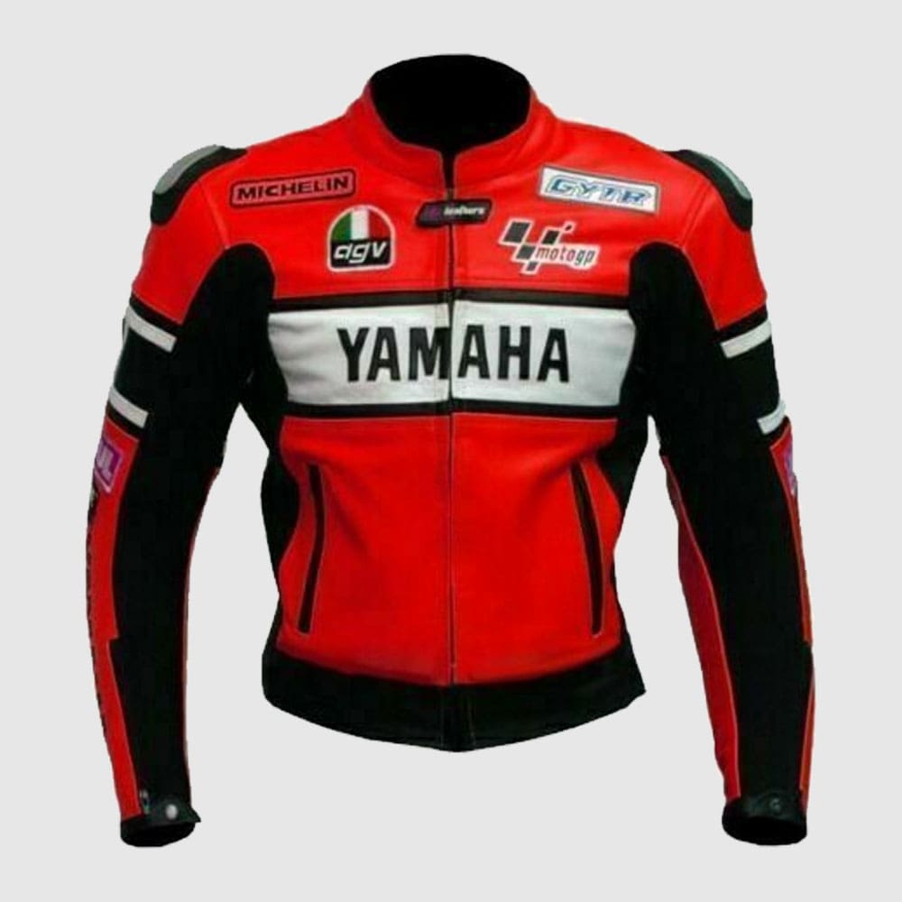 MotoGP Motorcycle Leather Jacket Cowhide leather biker Jacket