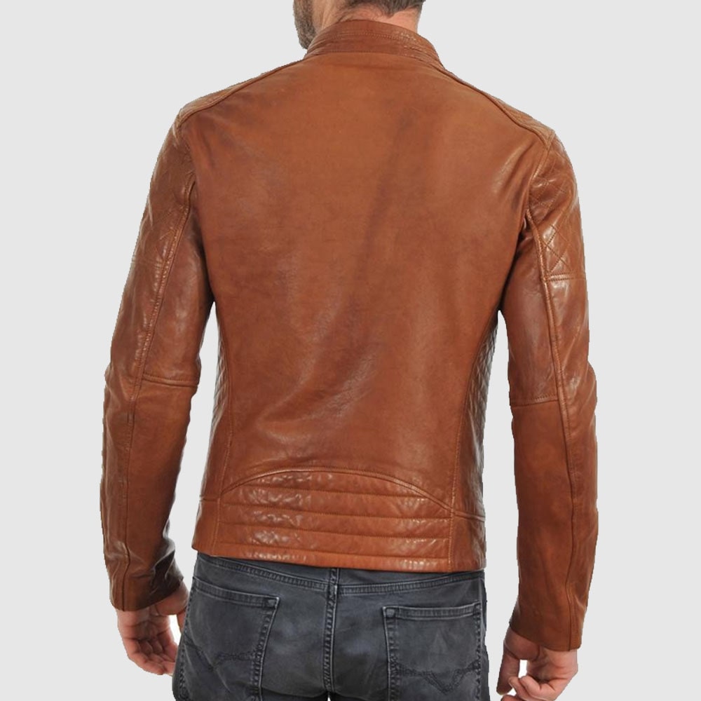 Browni Quilted Leather Jacket