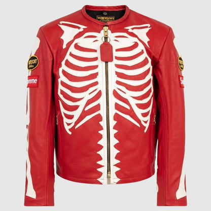 Supreme X Vanson Leather bones jacket
