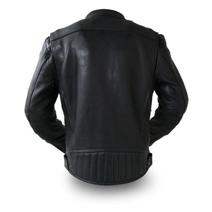 First Manufacturing Top Performer Leather Motorcycle Jacket
