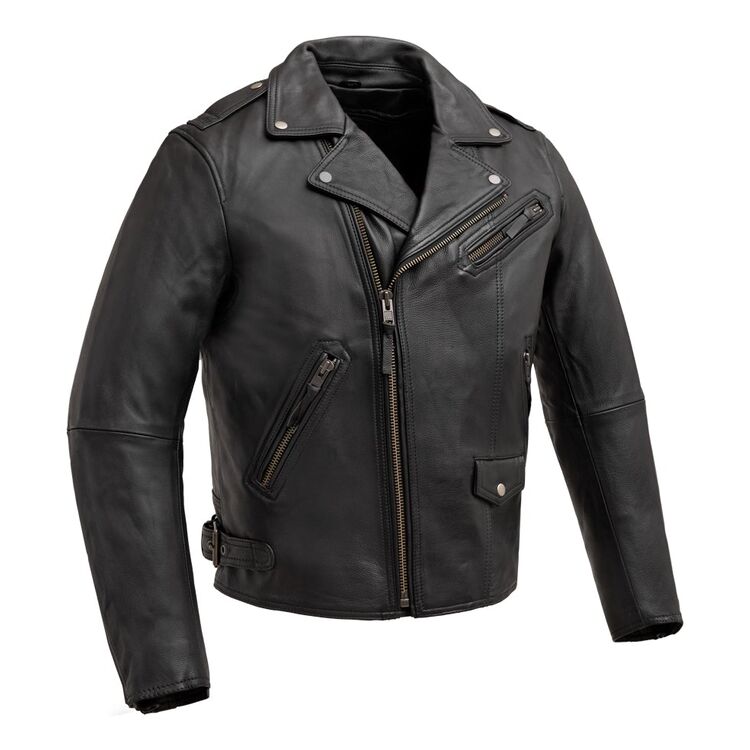 First Manufacturing Enforcer Leather Motorcycle Jacket
