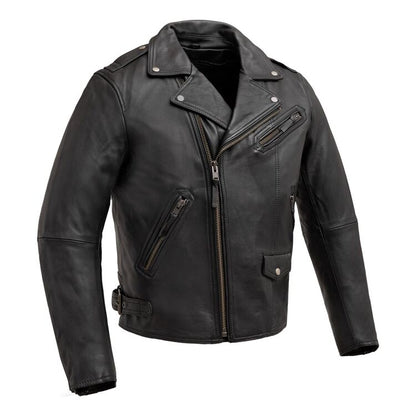 First Manufacturing Enforcer Leather Motorcycle Jacket