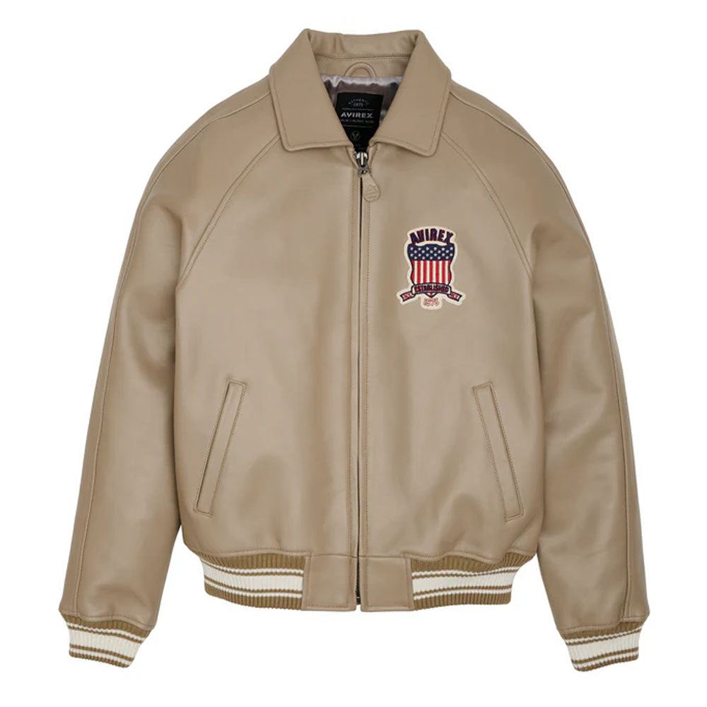 Best Avirex Icon Leather Bomber Jacket
