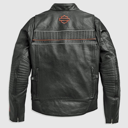 Harley-Davidson Men's I-94 Leather Riding Jacket