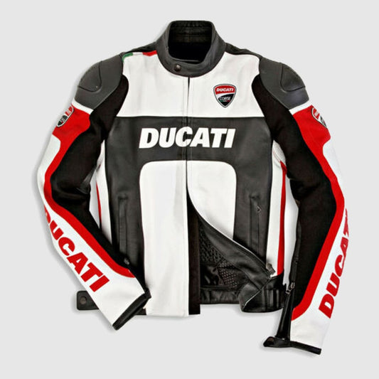 DUCATI Motorcycle Leather jacket MOTOGP Racing Motorbike Leather Jackets