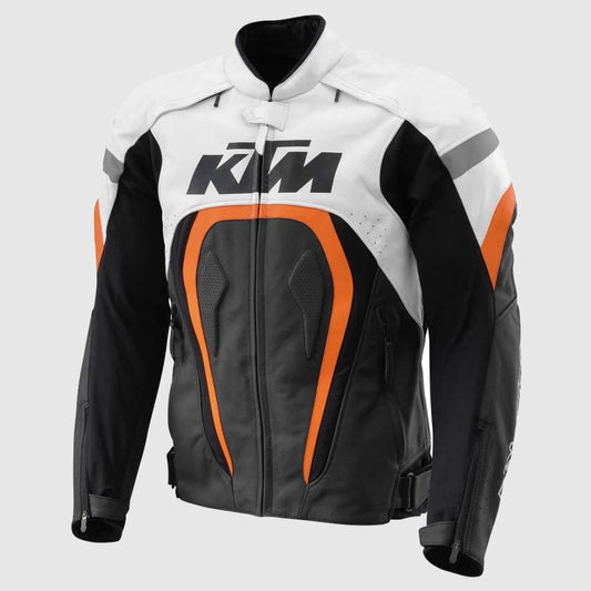 KTM Motegi MotoGP Leather Jacket Biker Leather Jacket