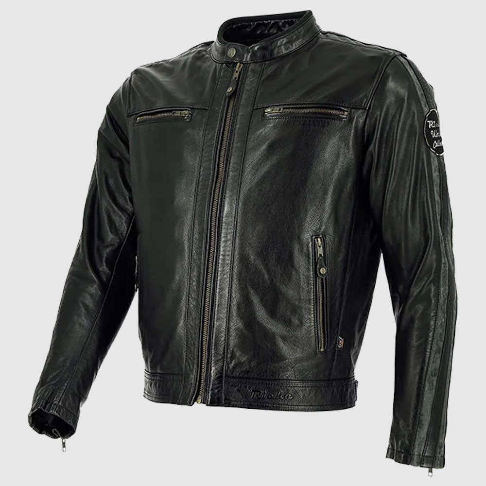 Richa Goodwood Leather Jacket - Black