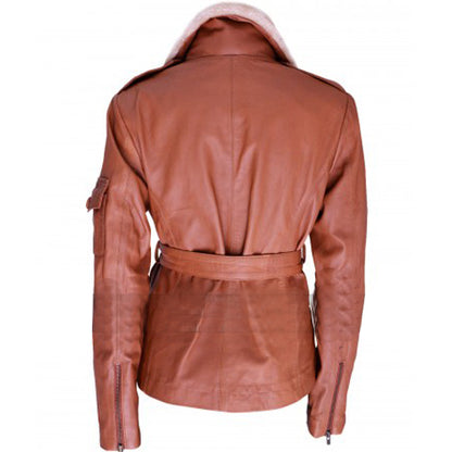 Night at the Museum 2 Amy Adams Aviator Leather Jacket