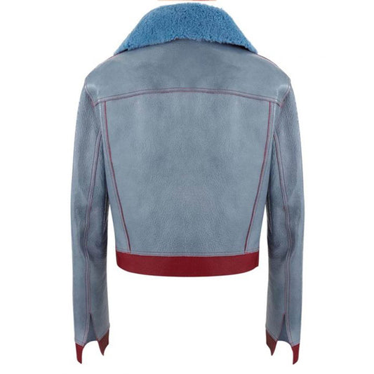 Sara Yang Love Life Leather Jacket