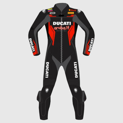 Ducati Corse Motorbike Leather Racing Motorcycle Suit 2021