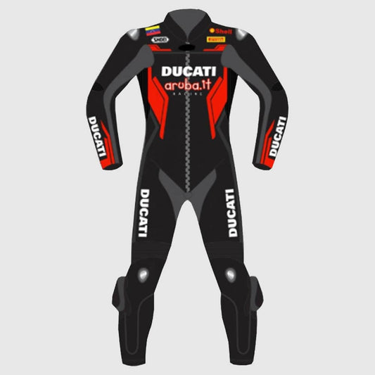Ducati Corse Motorbike Leather Racing Motorcycle Suit 2021