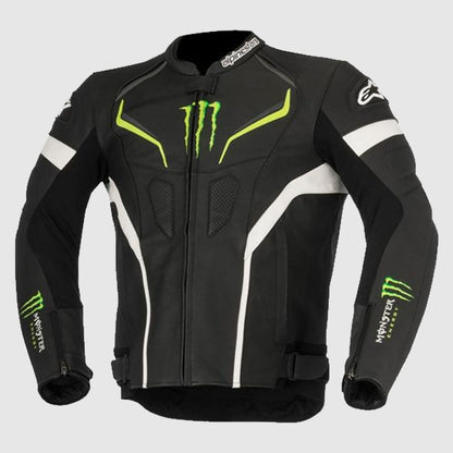 Monster Energy Leather Motorcycle Jacket