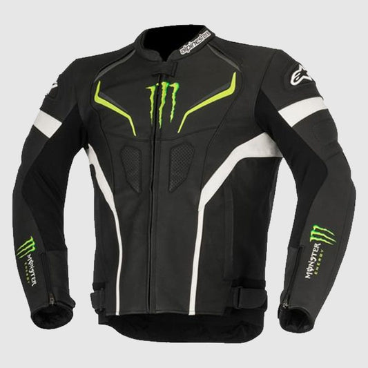 Monster Energy Leather Motorcycle Jacket
