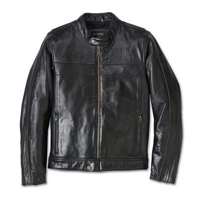 Men's Harley-Davidson Layering System Café Racer Leather Jacket