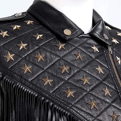 SX Spring Autumn Women Leather Jacket Short Biker Leather Jacket