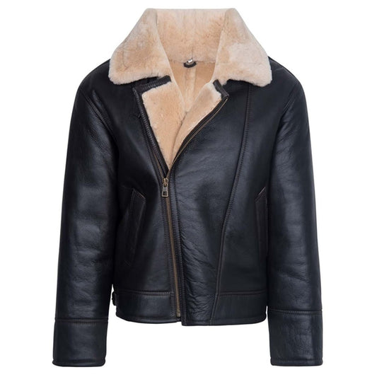 Men's Leather Flying Jacket