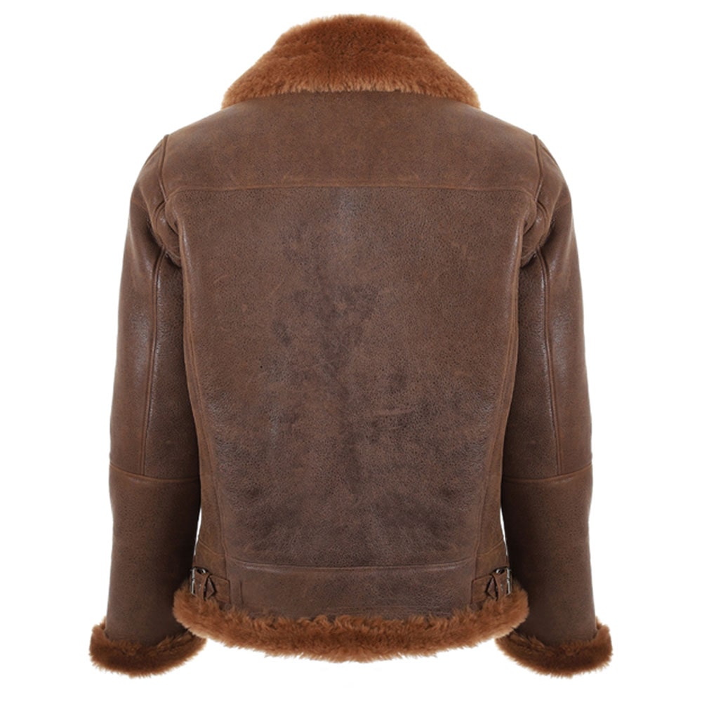 Men's Shearling RAF B3 Aviator Jacket