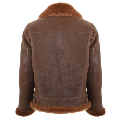 Men's Shearling RAF B3 Aviator Jacket