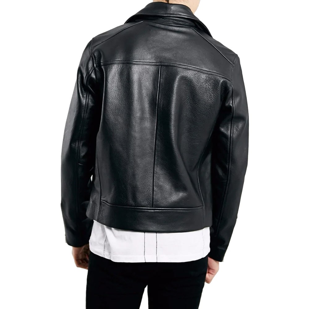 David Bowie Style Fashion Biker Leather Jacket