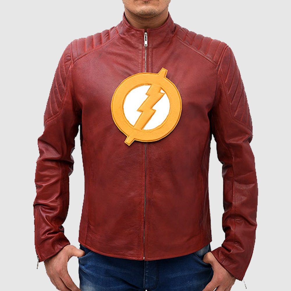 The Flash Season 2 Leather Jacket