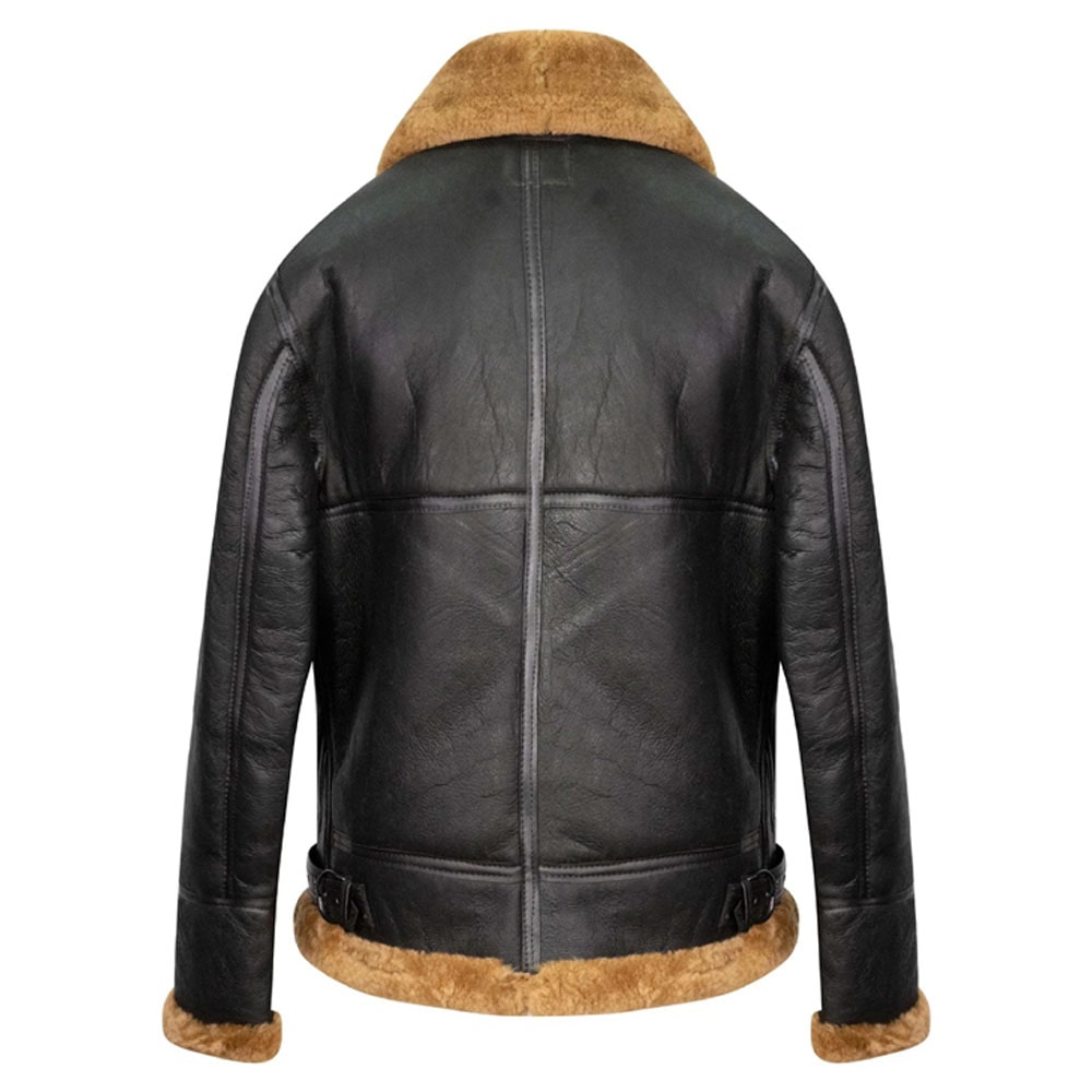 Mens B3 Aviator Flying Sheepskin Jacket