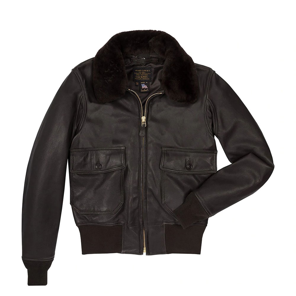 G-1 Flight Jacket with Removable Collar