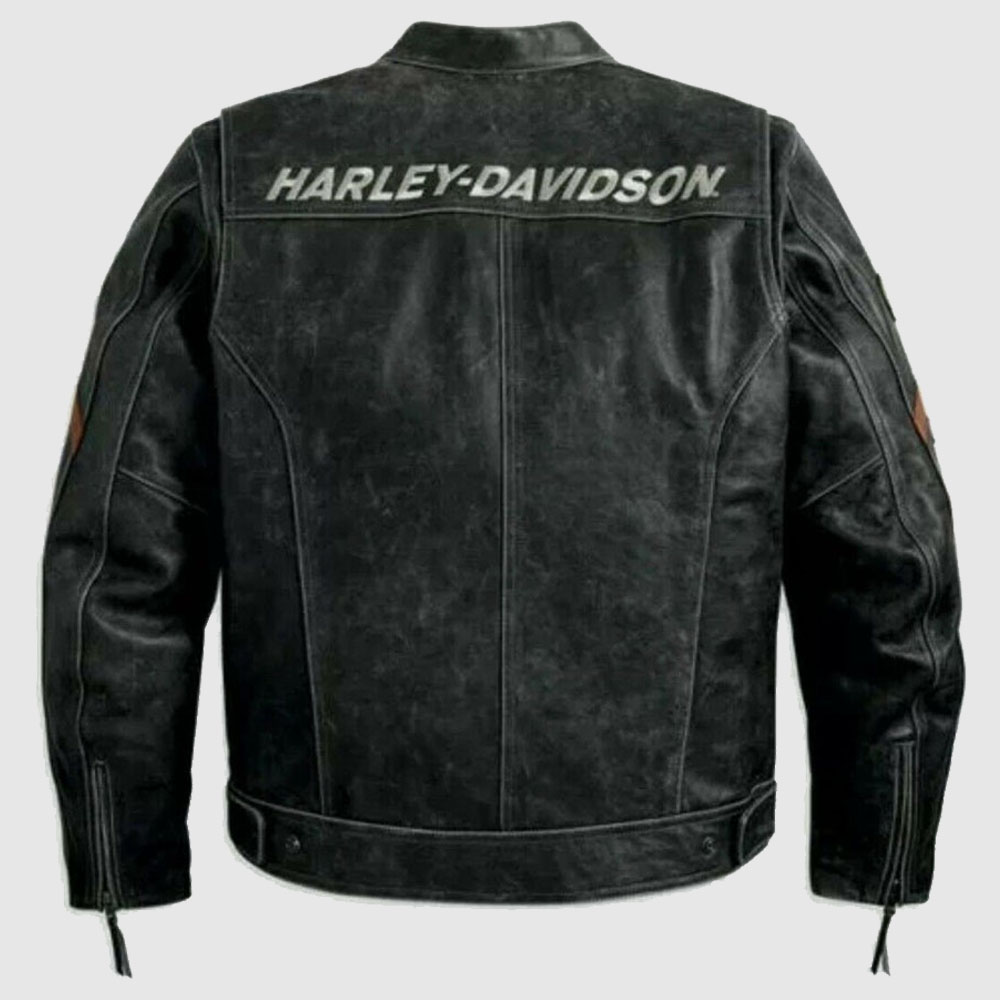 Harley Davidson leather jacket men