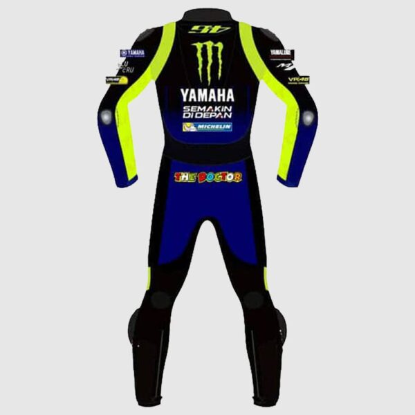 YAMAHA Monster Energy MotoGP Rossi Replica Biker Racing Suit