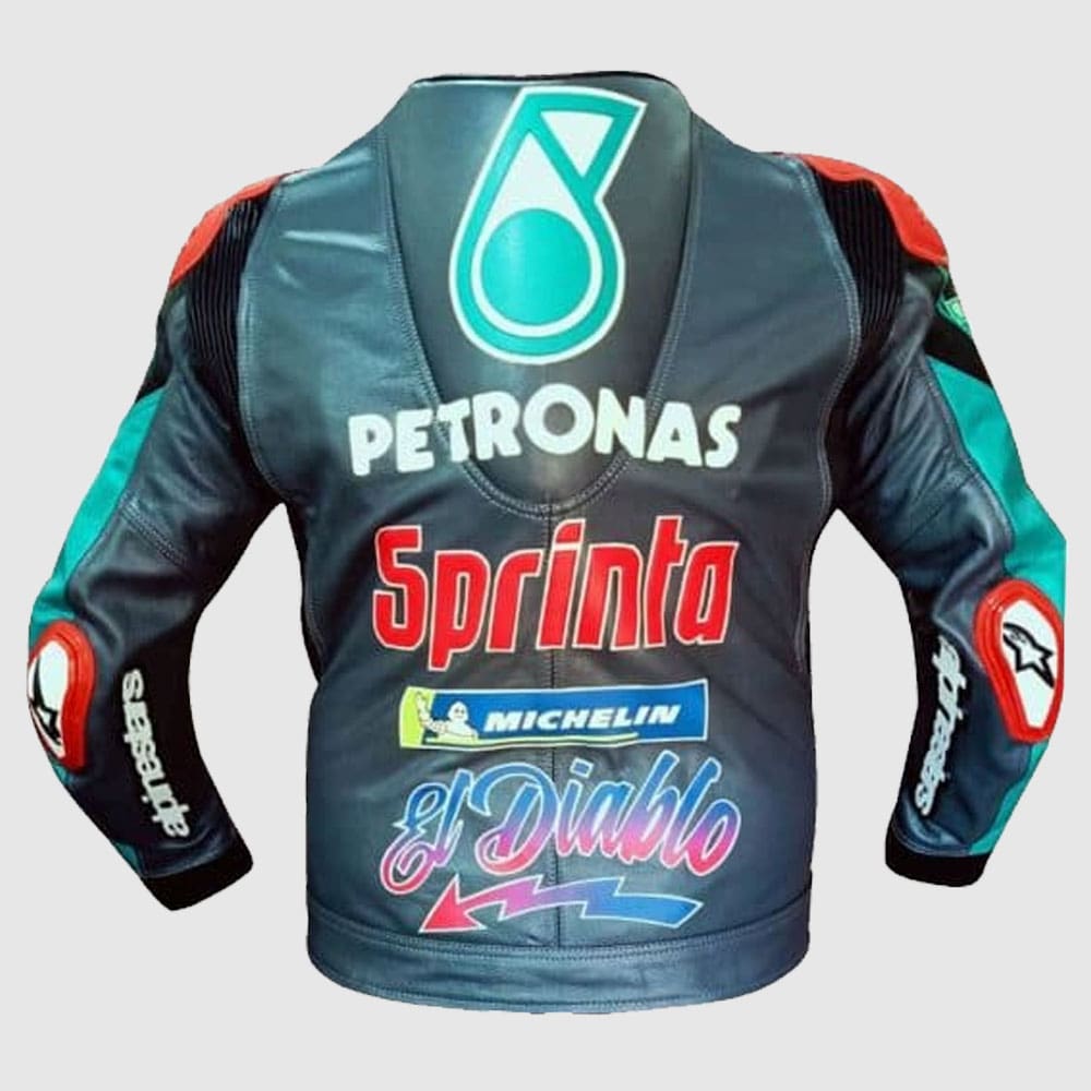 Fabio Quartararo Petronas Yamaha Motogp Leather Jacket 2019