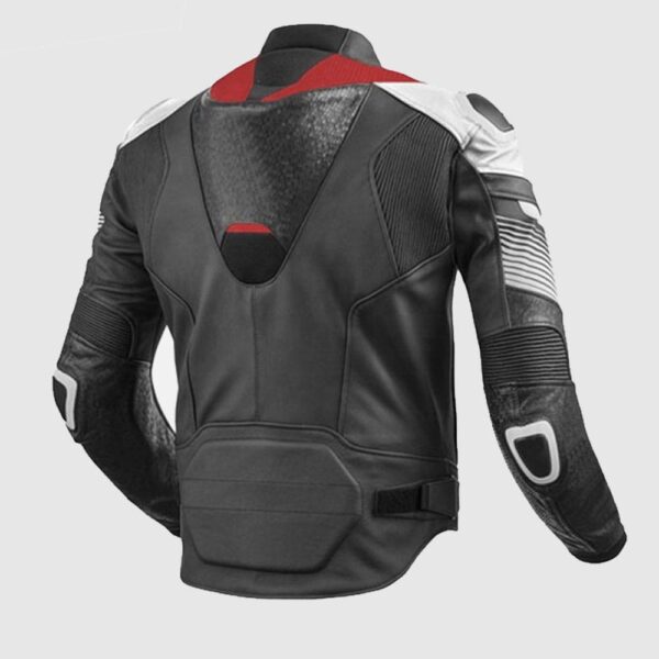 Red Flash Gear Men Leather Motorcycle & Motogp Racing Jacket